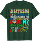 Autism Is A Journey Never Planned Proud Autism Gigi Family T-Shirt - T-Shirt | Forest