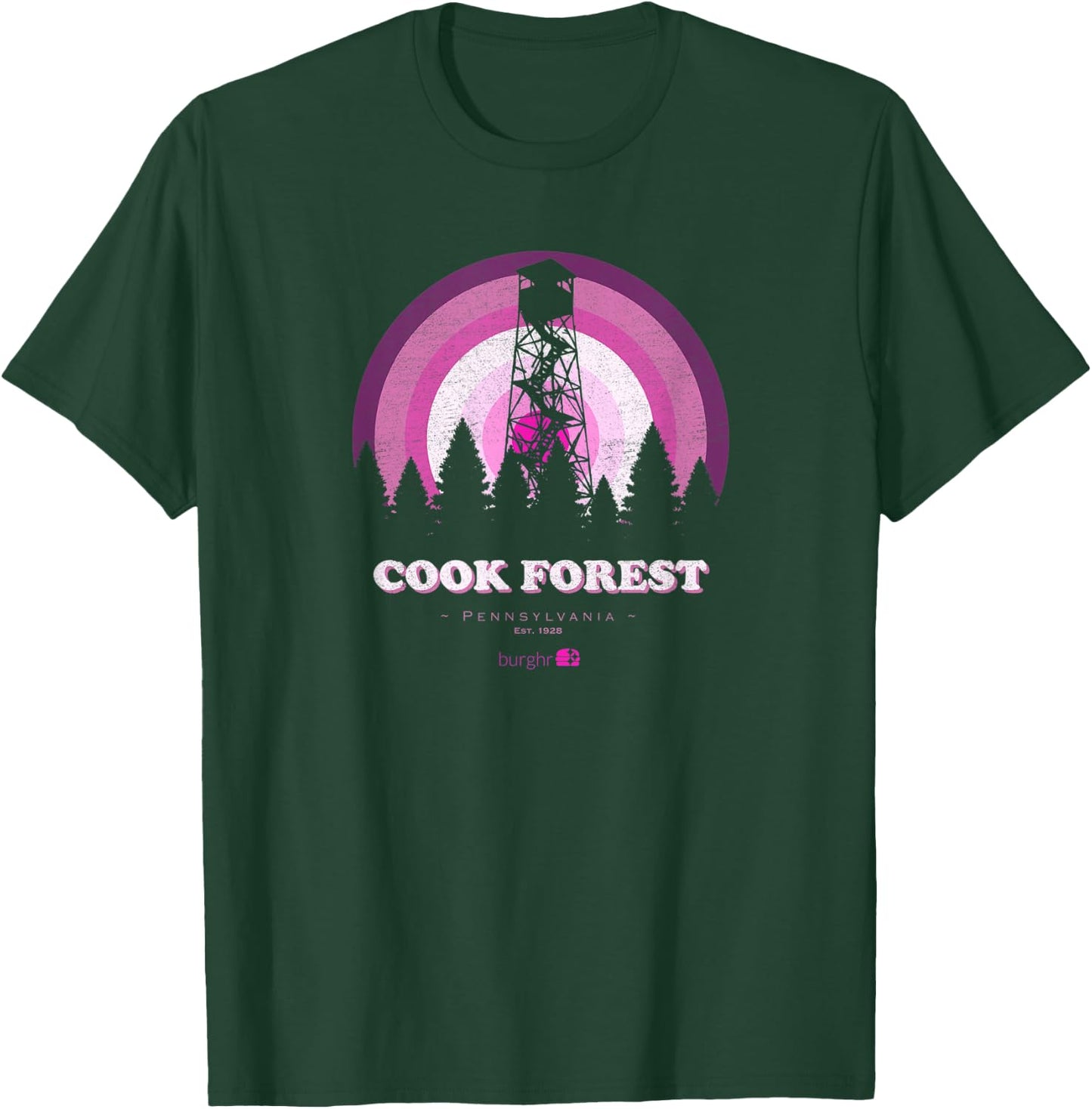 Cook Forest - Fire Tower T-Shirt - T-Shirt | Forest