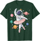 Ballerina Astronaut Dancing Space Dancer T-Shirt - T-Shirt | Forest