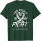 His Fight Is My Fight White Ribbon Lung Cancer Awareness T-Shirt - T-Shirt | Forest