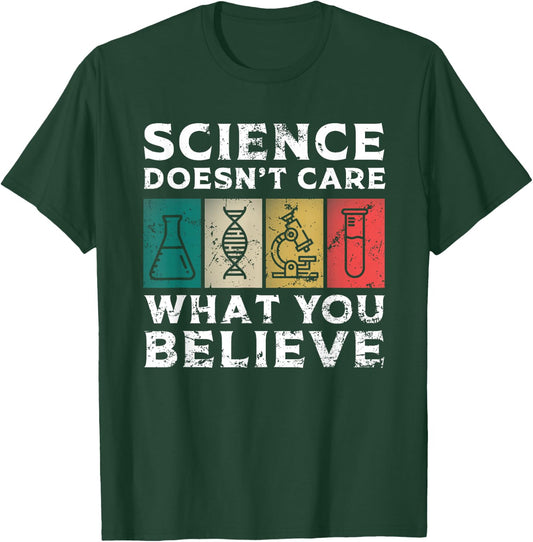 Cool Science Art Women Scientist Science Lovers T-Shirt - T-Shirt | Forest