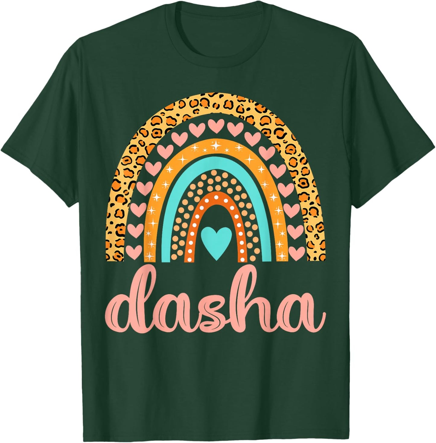 Dasha Dasha Name Birthday Shirt Gift T-Shirt - T-Shirt | Forest