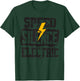 Speed Silence Electric E Cars Driver EV Electric Car T-Shirt - T-Shirt | Forest