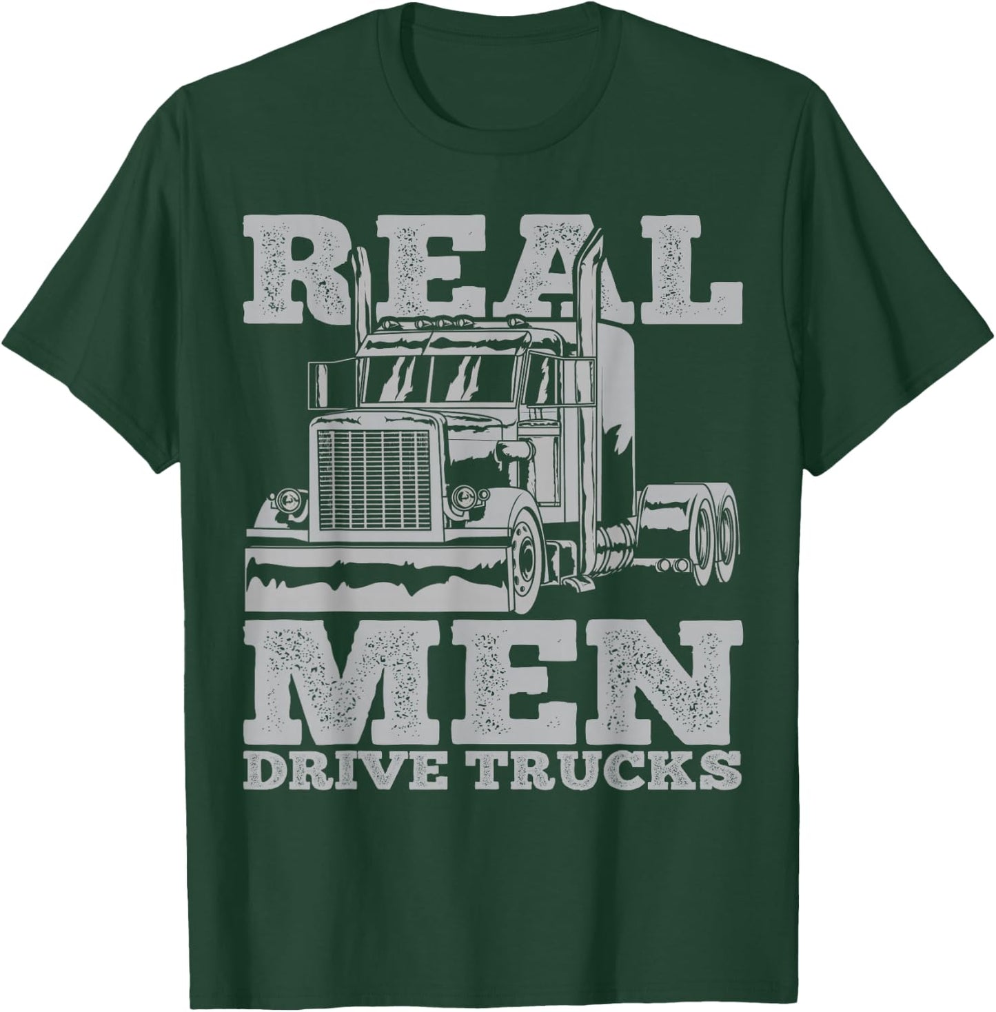 Trucker Truck Truck Driver T-Shirt - T-Shirt | Forest