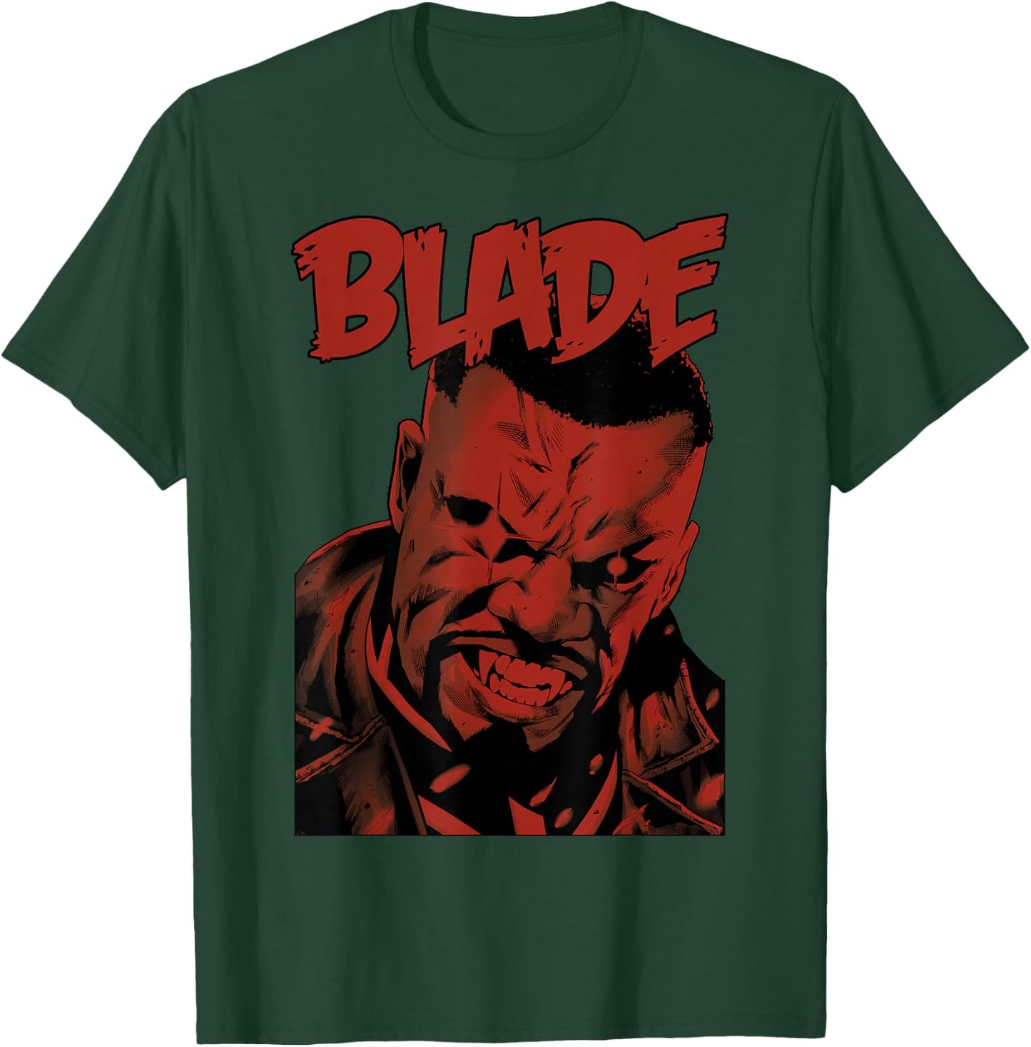Marvel Blade Red Portrait T-Shirt - T-Shirt | Forest