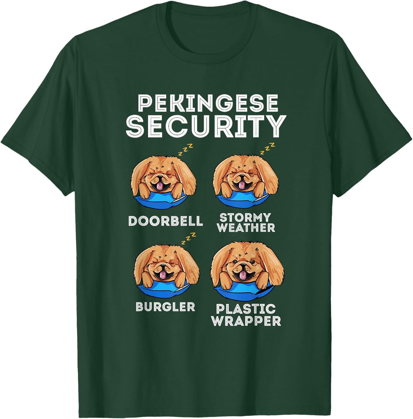Pekingese Dog Owner Gift - I Love My Pekingese Dog T-Shirt - T-Shirt | Forest