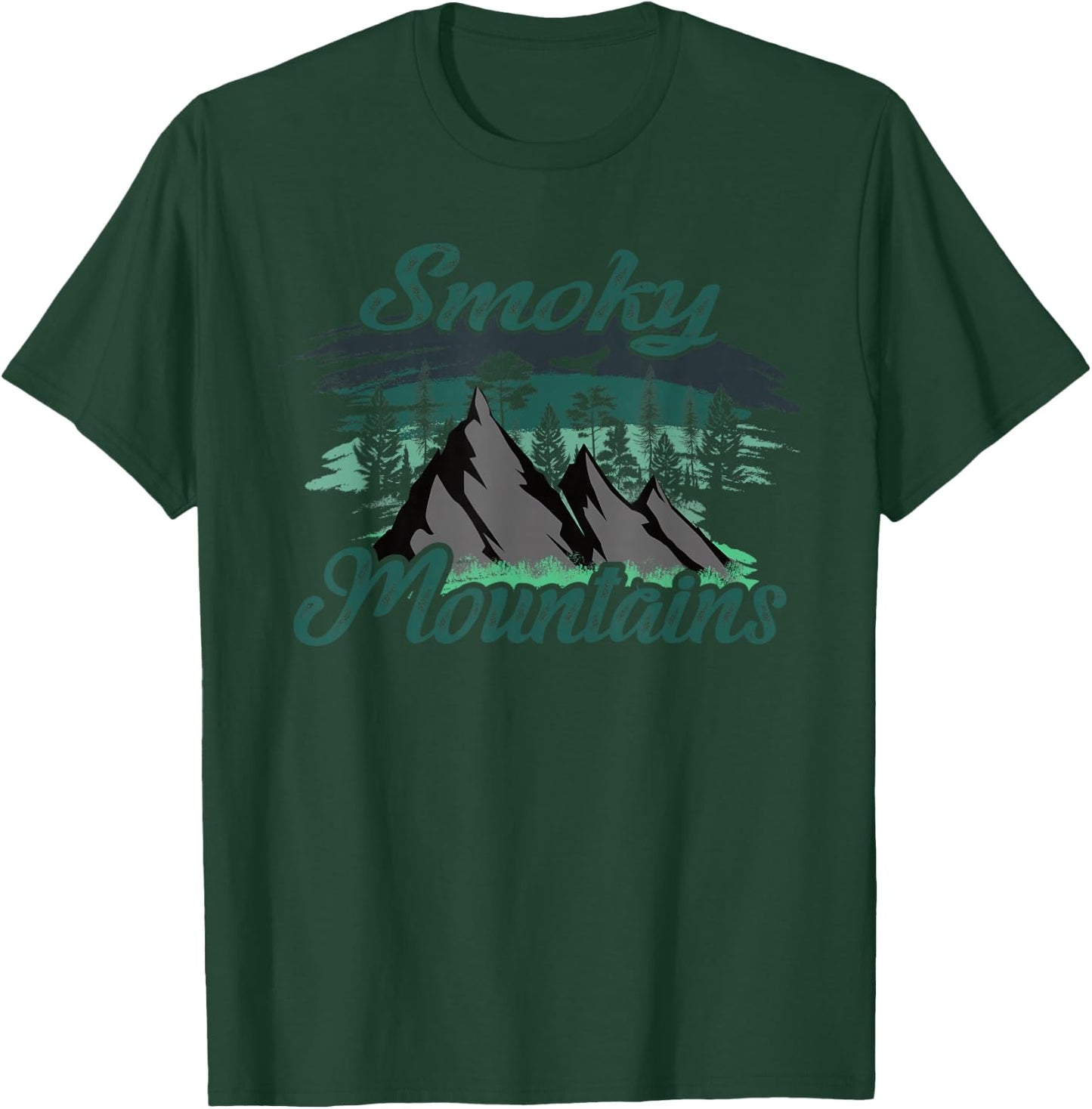 Mountains are calling Smoky Mountains T-Shirt - T-Shirt | Forest
