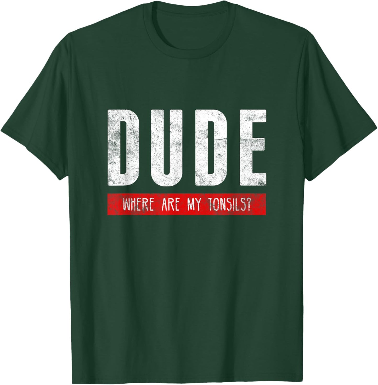 Best Tonsillectomy Recovery Gifts Men Women Kids Shirts T-Shirt - T-Shirt | Forest