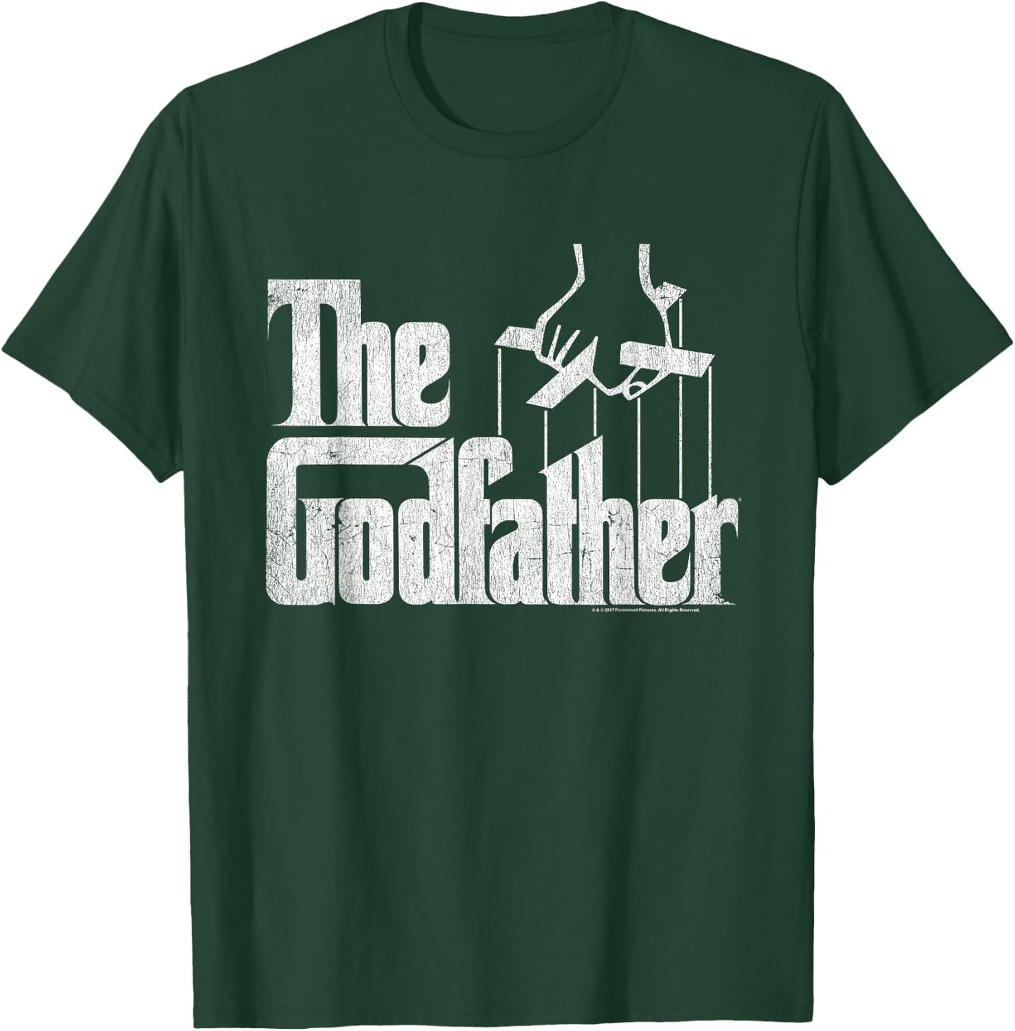 The Godfather - Black, Small, -Adults, Short Sleeve, , Regular Fit, Classic, Themed T-Shirt - T-Shirt | Forest