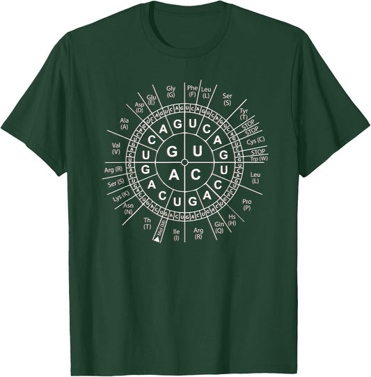 Awesome Biology Genetic Code Sun Science Humor Gift T-Shirt - T-Shirt | Forest
