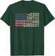 Jesus Coffee & Sawdust - Christian Carpenter Woodworking USA T-Shirt - T-Shirt | Forest