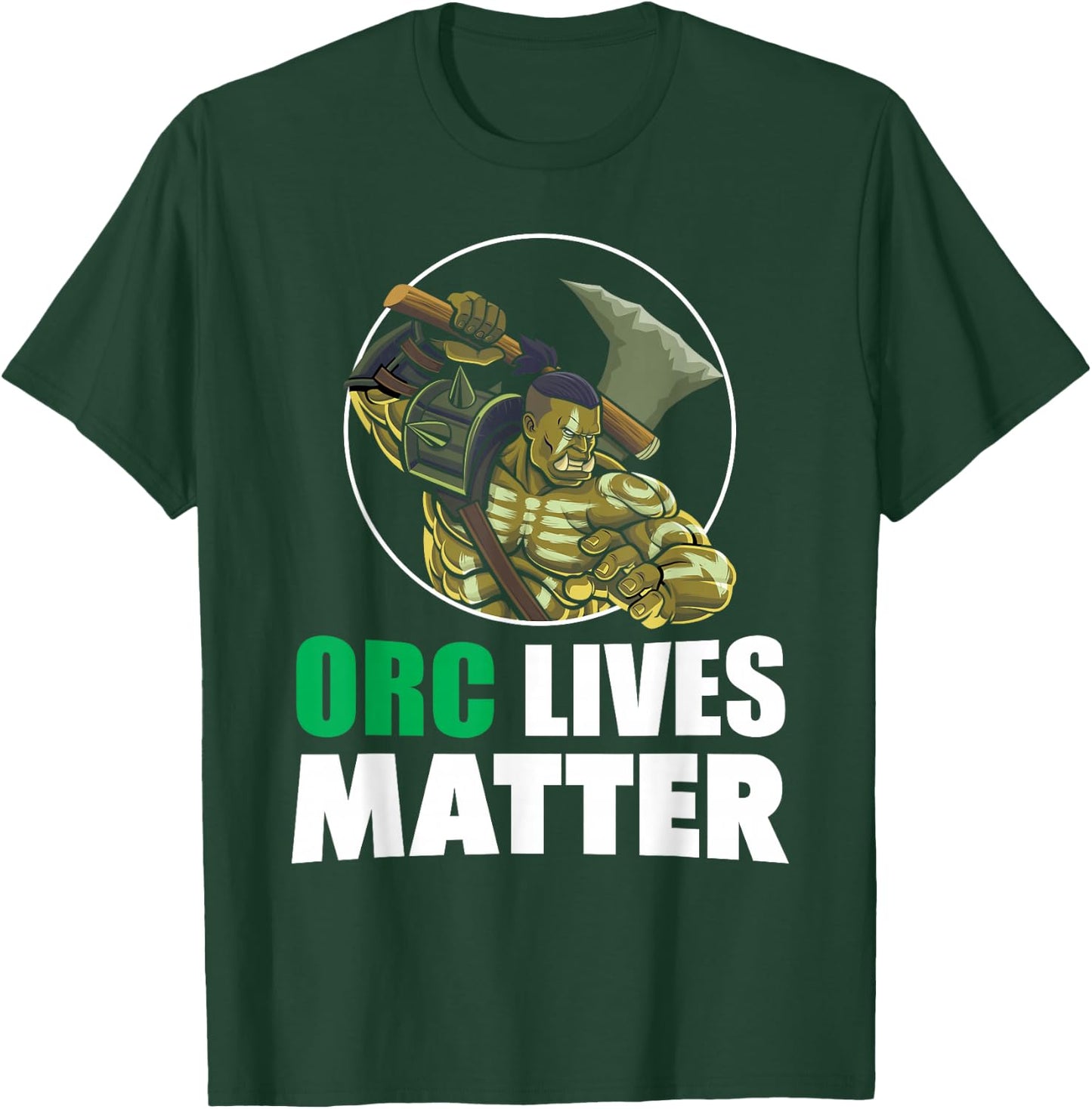Ork Gift Ugly Orc T-Shirt - T-Shirt | Forest
