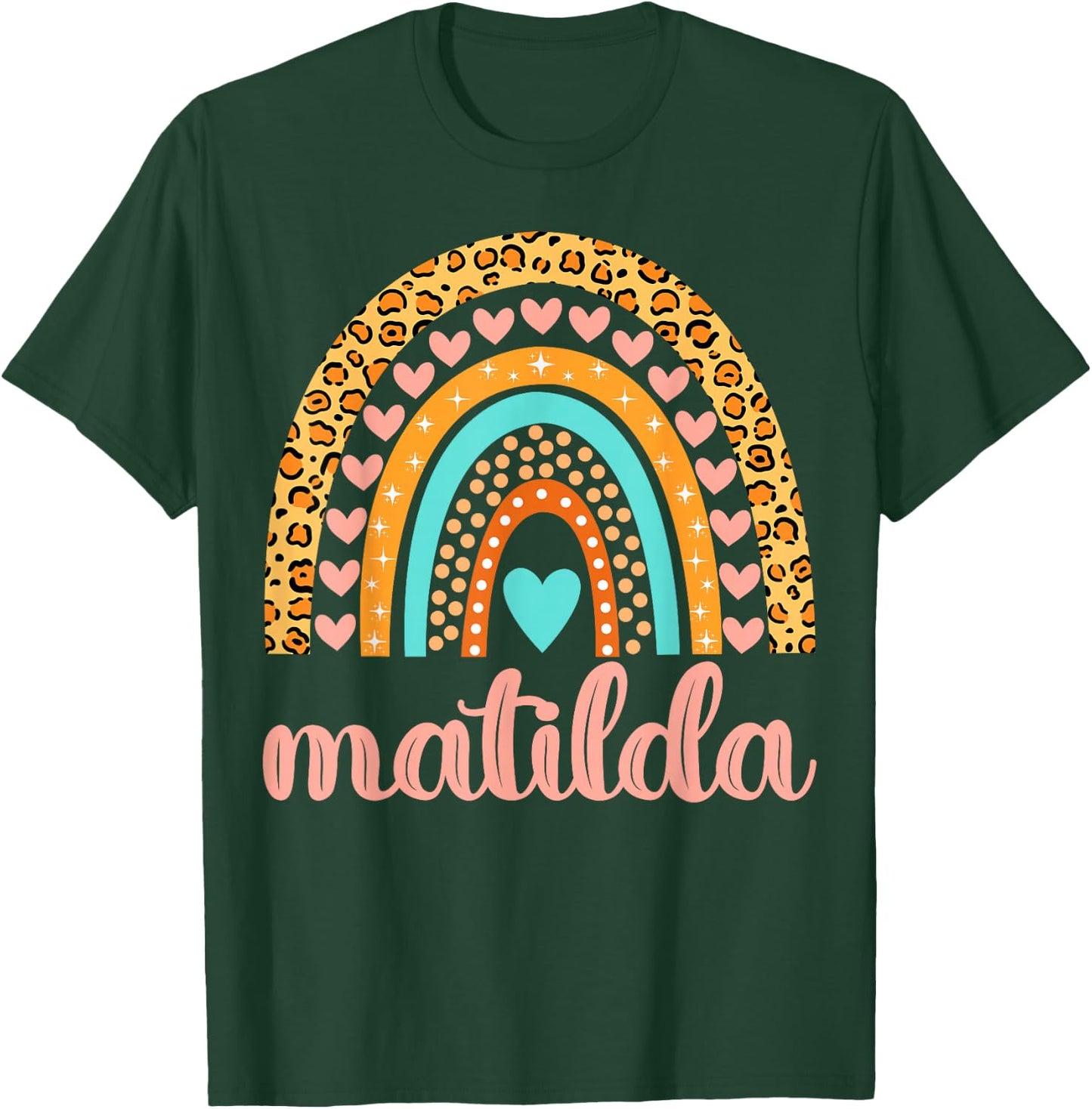 Matilda Matilda Name Birthday Shirt Gift T-Shirt - T-Shirt | Forest
