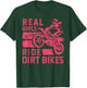Cool Dirt Bike Girls Motocross Biker Racer Sport T-Shirt - T-Shirt | Forest