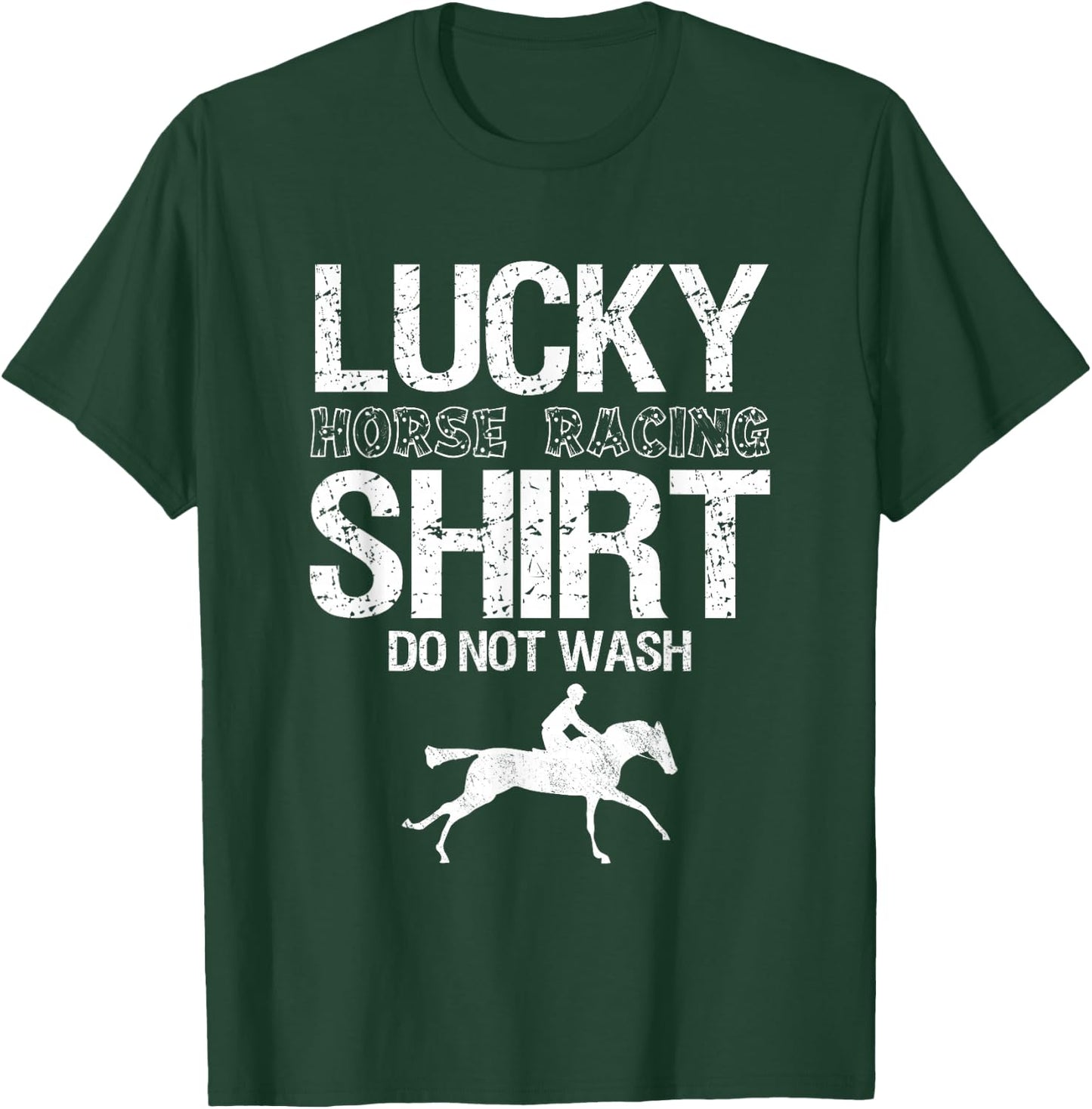 Betting Horse Races T-Shirt - T-Shirt | Forest