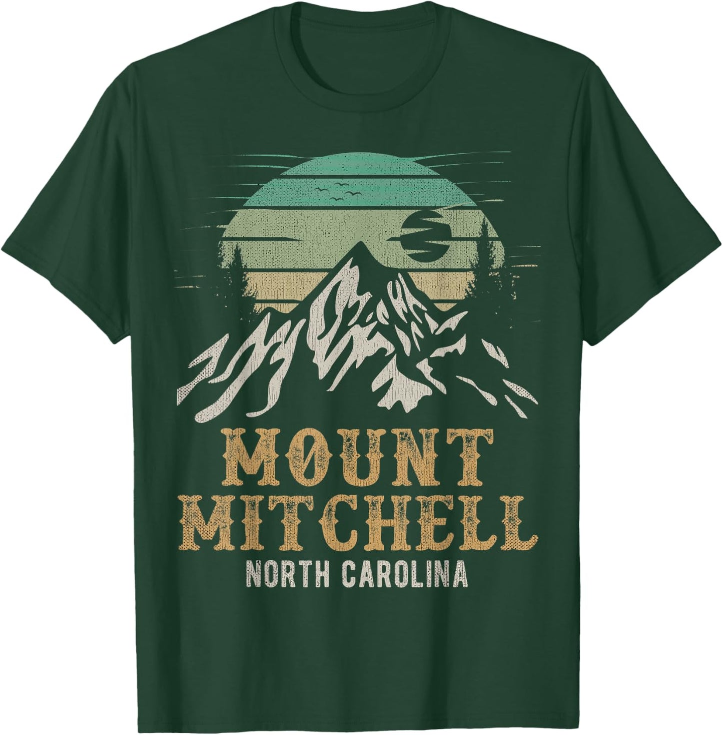Mount Mitchell State Park Merchandise Hiking Mount Mitchell T-Shirt - T-Shirt | Forest