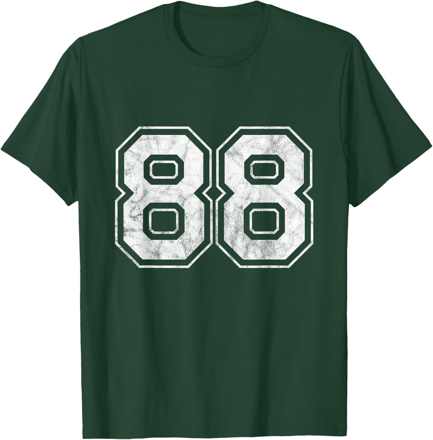 Number 88 T-Shirt - T-Shirt | Forest