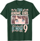This Anime Girl Is Now 9 Years Old Kawaii Birthday T-Shirt - T-Shirt | Forest