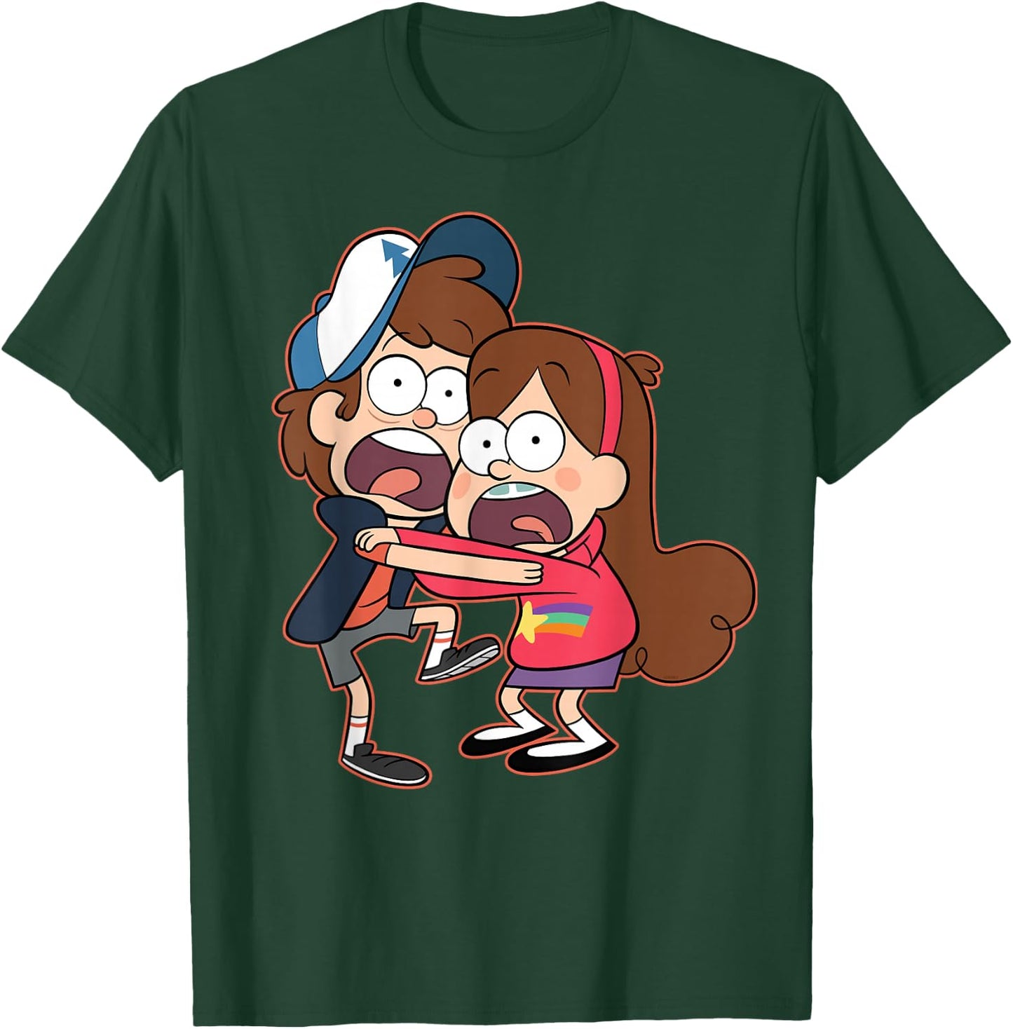 Disney Gravity Falls Dipper and Mabel Pines T-Shirt - T-Shirt | Forest