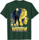 Marvel Infinity War Black Widow Profile Graphic T-Shirt - T-Shirt | Forest