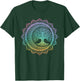 Tree of Life Cresent Moon Phases Floral Mandala Yoga Gift T-Shirt - T-Shirt | Forest