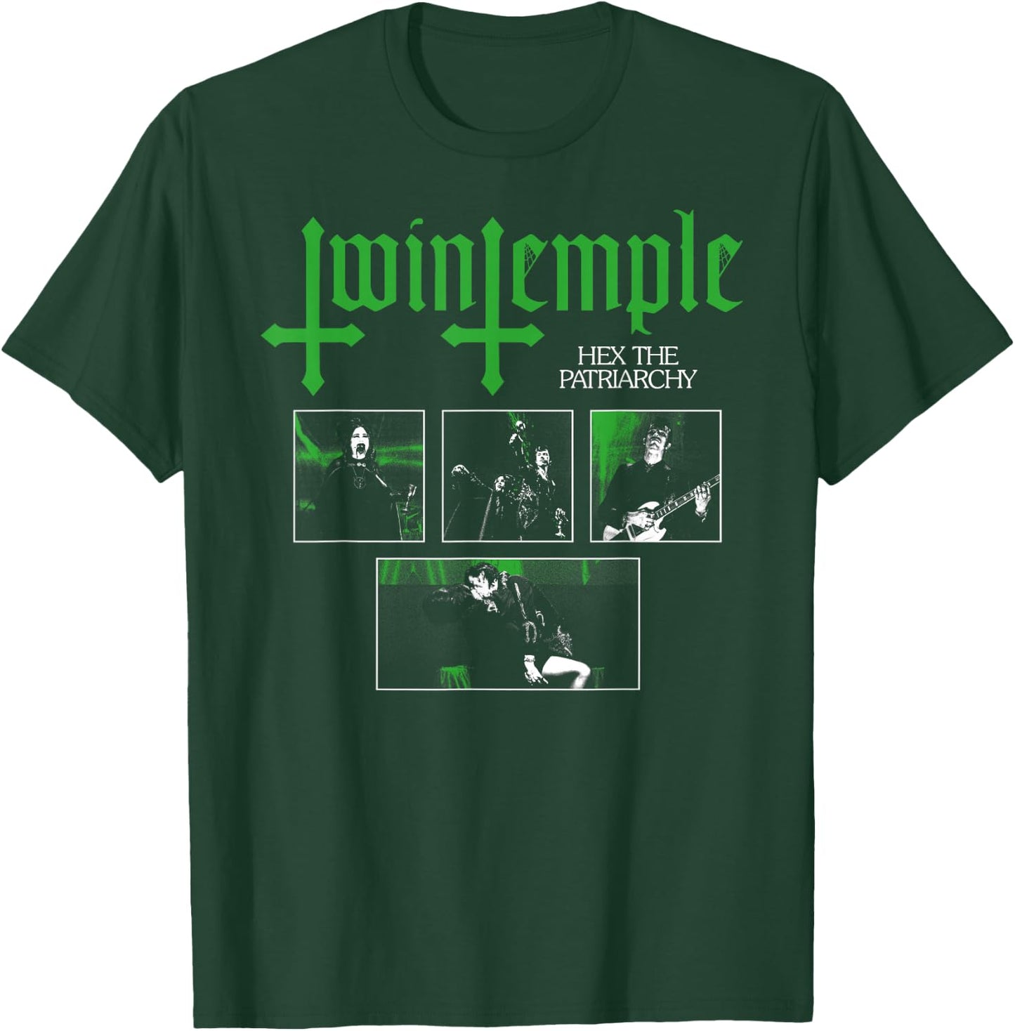 Twin Temple Hex The Patriarchy T-Shirt - T-Shirt | Forest