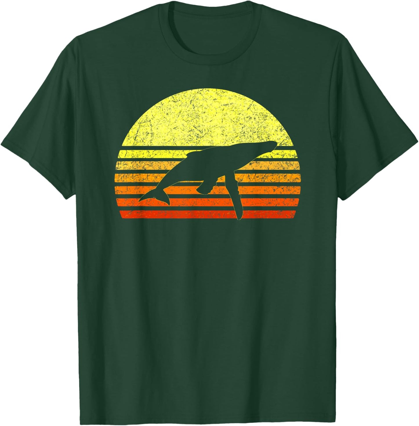 Save The Whales Nautical Ocean Humpback Whale Conservation T-Shirt - T-Shirt | Forest