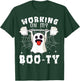 Funny Halloween Workout Gym Working On My Boo-Ty Men Women T-Shirt - T-Shirt | Forest