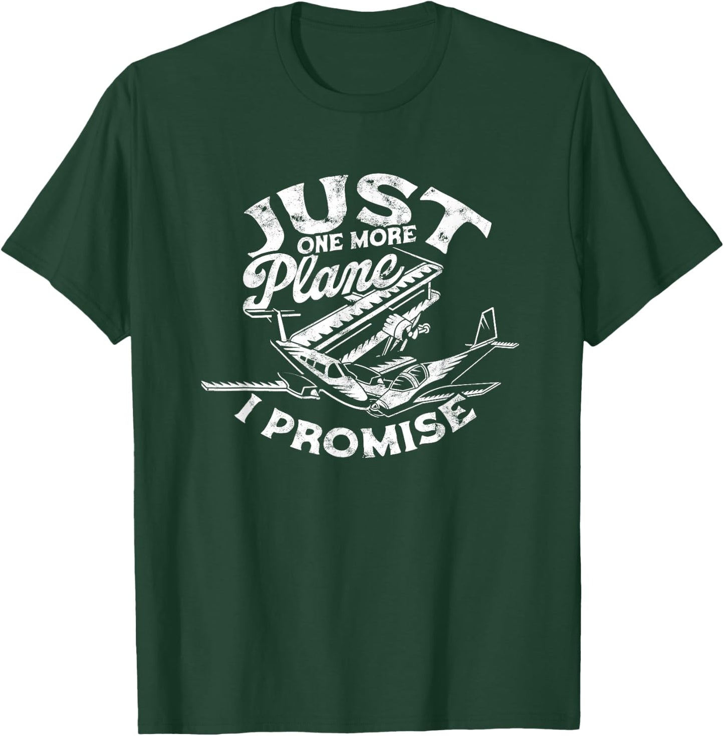 Just one more plane I promise - Airplane RC Model Pilot T-Shirt - T-Shirt | Forest