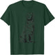 Sitting Dog Flat Coated Retriever Women Kids T-Shirt - T-Shirt | Forest