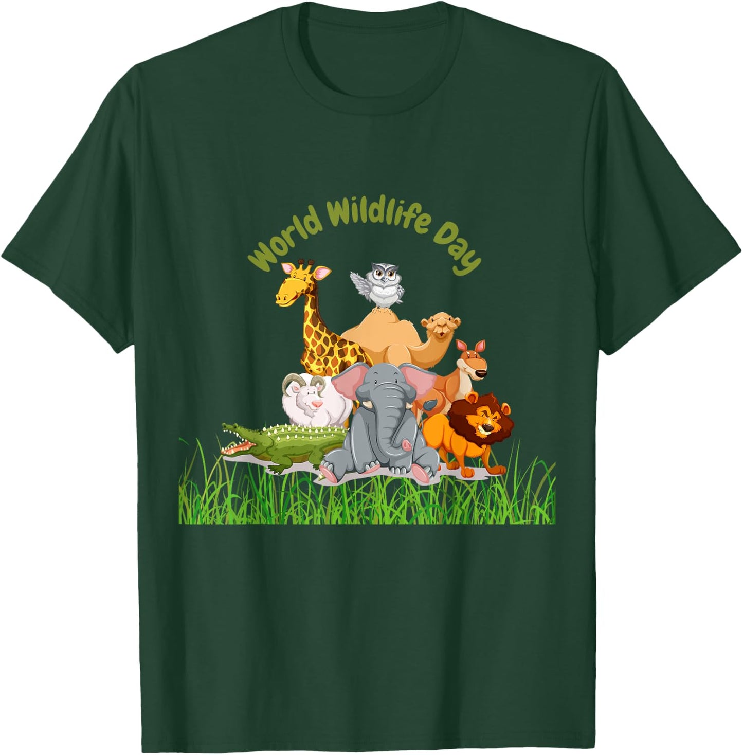 World Wildlife Day T-Shirt - T-Shirt | Forest