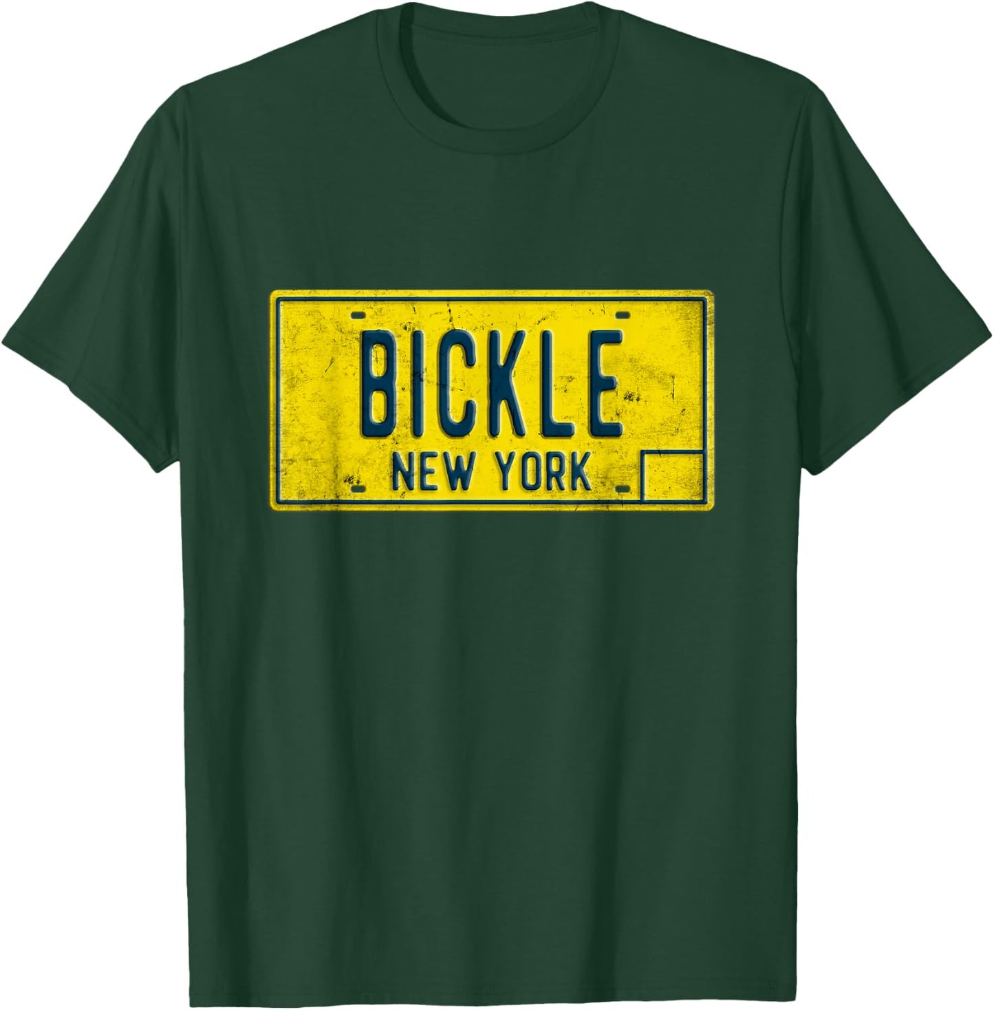 Taxi Driver Retro Old NY Movie Travis Bickle License Plate T-Shirt - T-Shirt | Forest