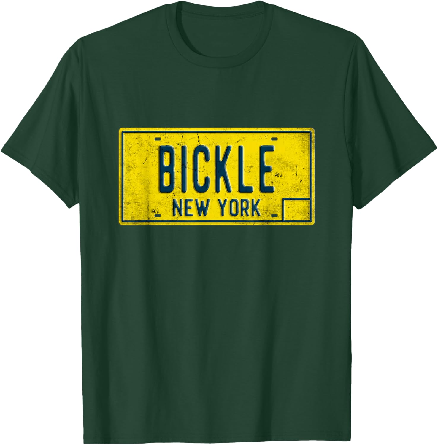 Taxi Driver Retro Old NY Movie Travis Bickle License Plate T-Shirt - T-Shirt | Forest