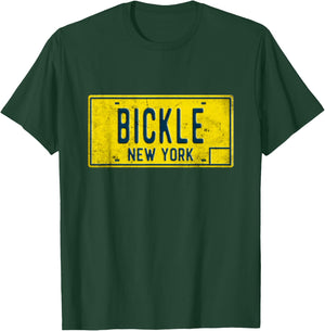 Taxi Driver Retro Old NY Movie Travis Bickle License Plate T-Shirt - T-Shirt | Forest