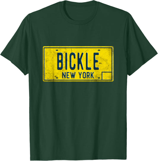 Taxi Driver Retro Old NY Movie Travis Bickle License Plate T-Shirt - T-Shirt | Forest