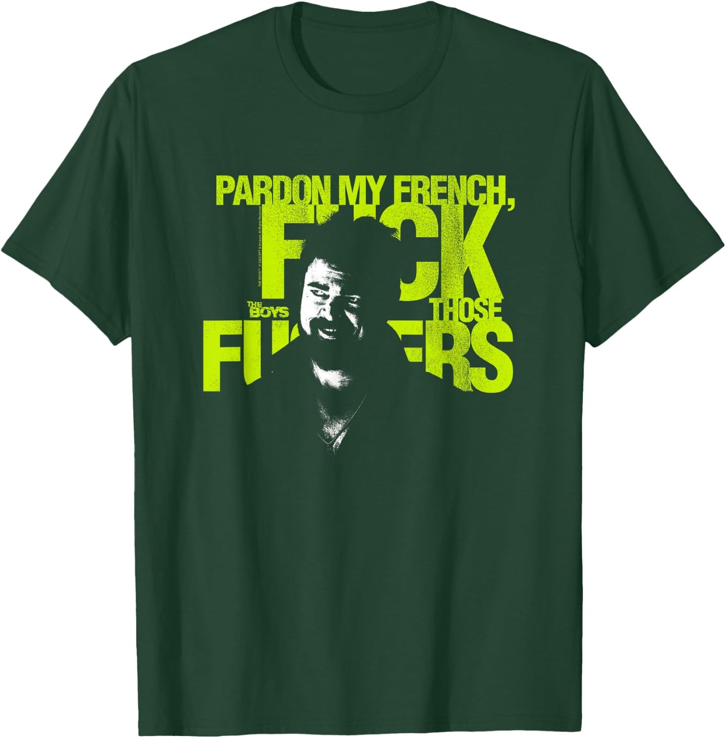 The Boys Pardon My French Superhero TV Show T-Shirt - T-Shirt | Forest