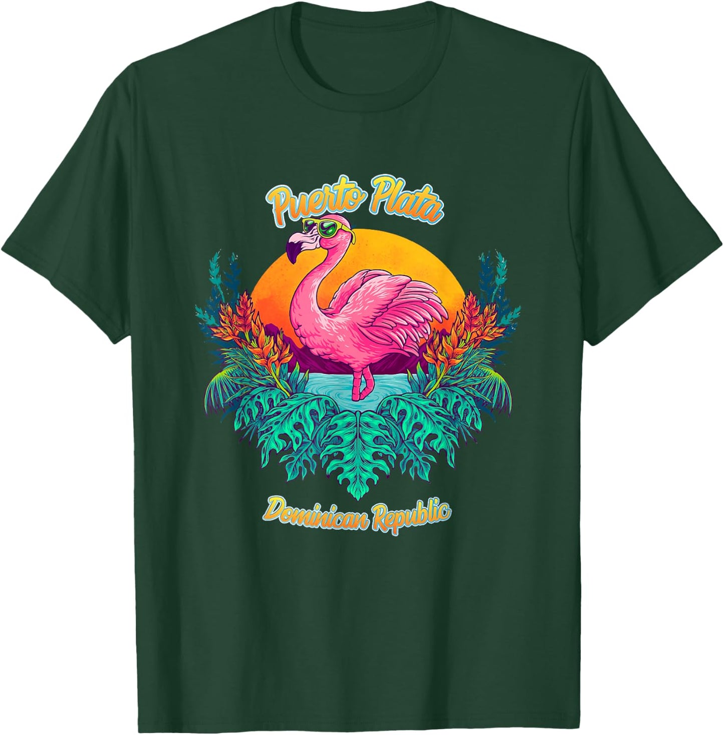 Puerto Plata Souvenir - Dominican Republic Reminder T-Shirt - T-Shirt | Forest