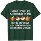 I Might Look Like I'm Listening To You Chicken T-Shirt - T-Shirt | Forest