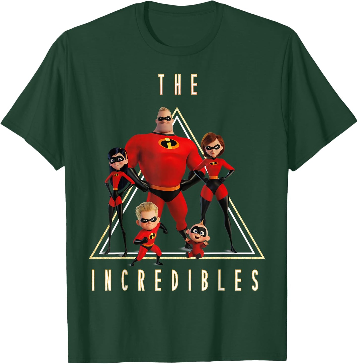 Disney Pixar Incredibles Classic Family Shot Graphic T-Shirt - T-Shirt | Forest