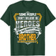 Childhood Cancer Warrior - I Wear Gold For My Brother T-Shirt - T-Shirt | Forest