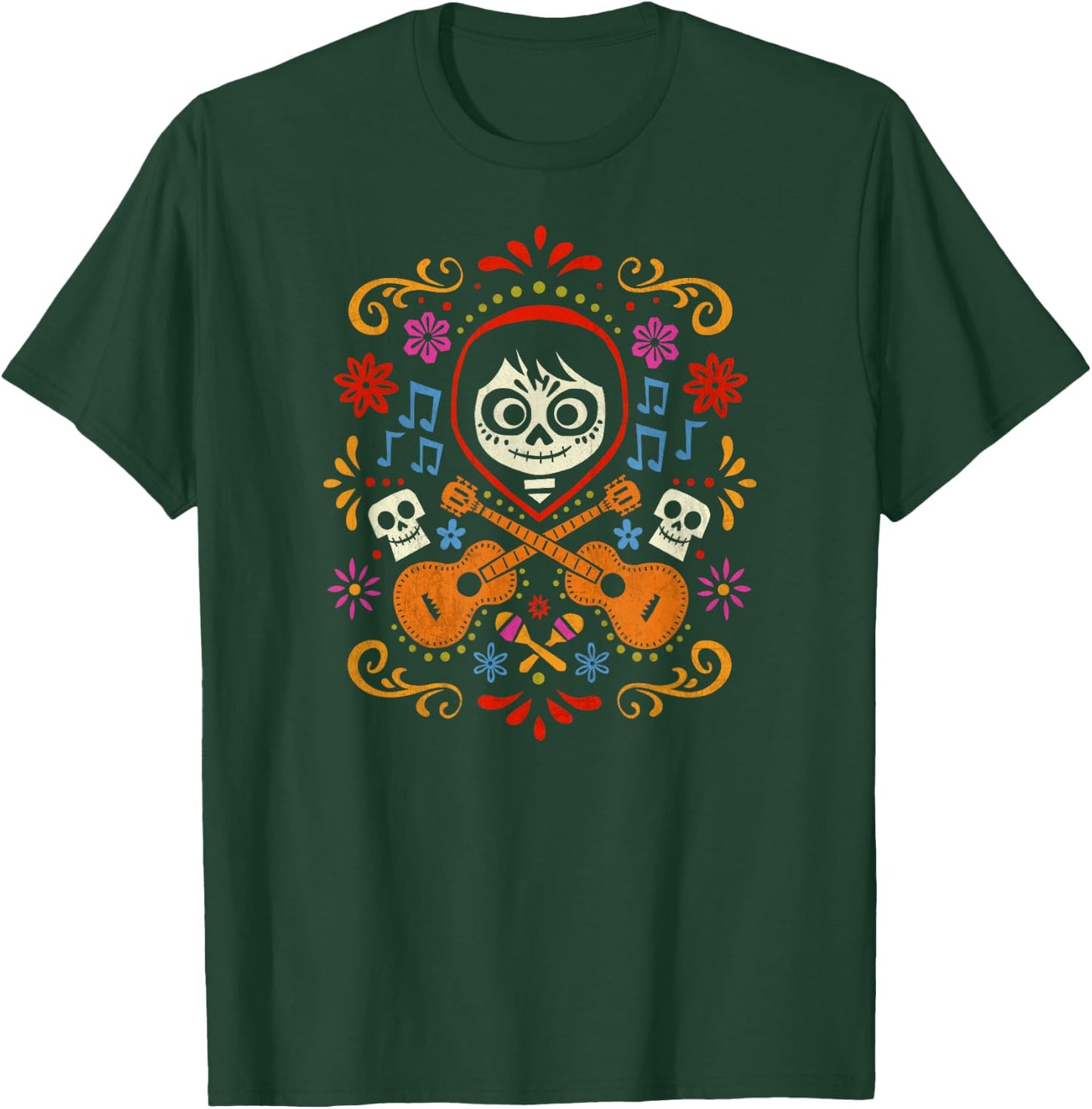 Disney Pixar Coco Musical Miguel Small T-Shirt - T-Shirt | Forest