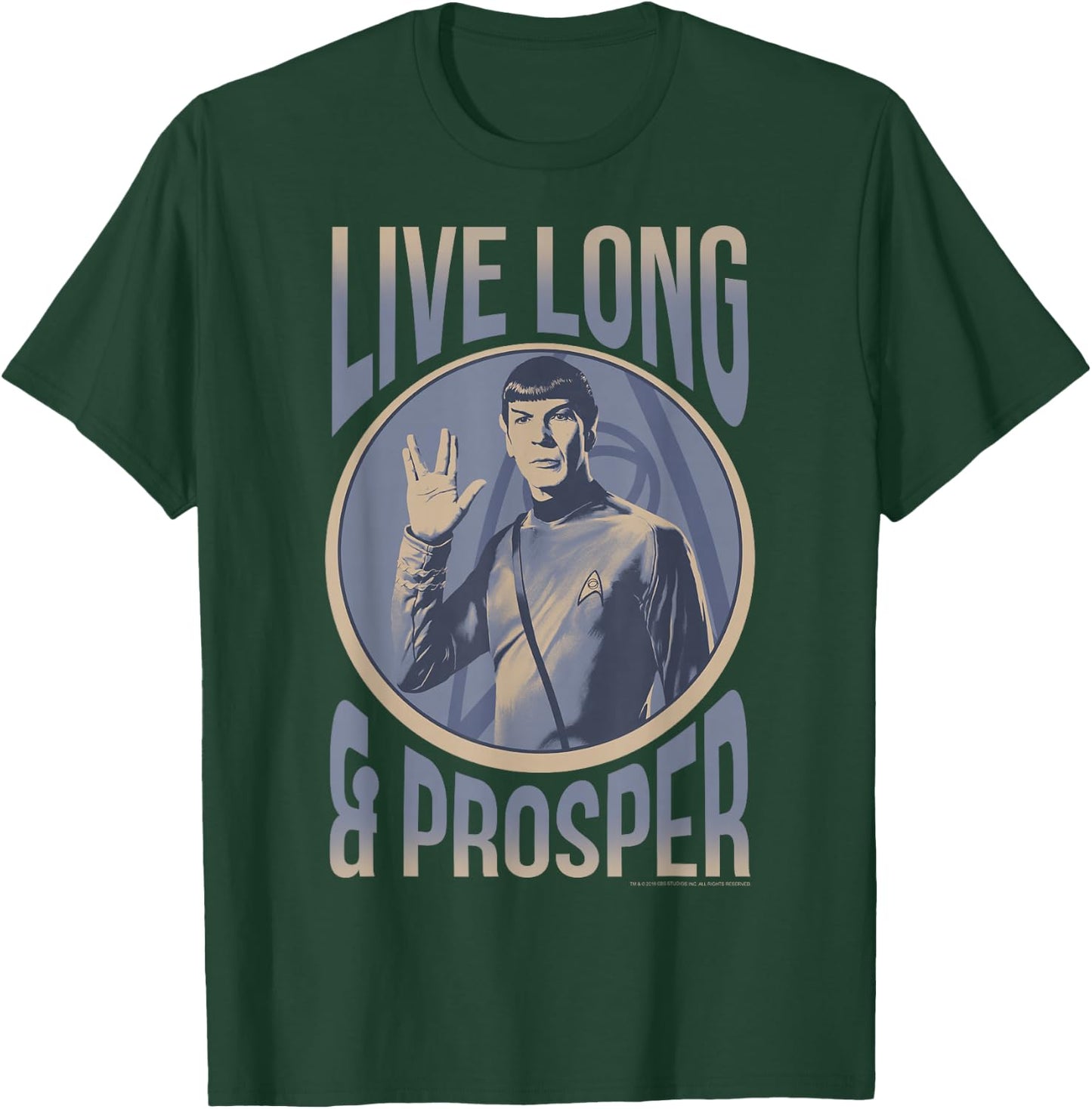 Star Trek: The Original Series Spock Live Long And Prosper T-Shirt - T-Shirt | Forest