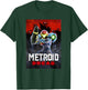 Metroid Dread Samus Surrounded Red Planet Battle Poster T-Shirt - T-Shirt | Forest