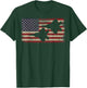 F22 Raptor Stealth Fighter Plane Patriotic USA Flag Women Kids Men T-Shirt - T-Shirt | Forest