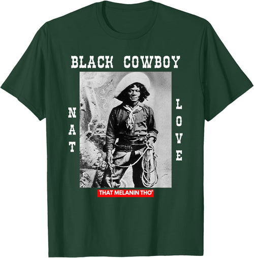 Black Cowboy NAT Love African American Cowboys Black History Small