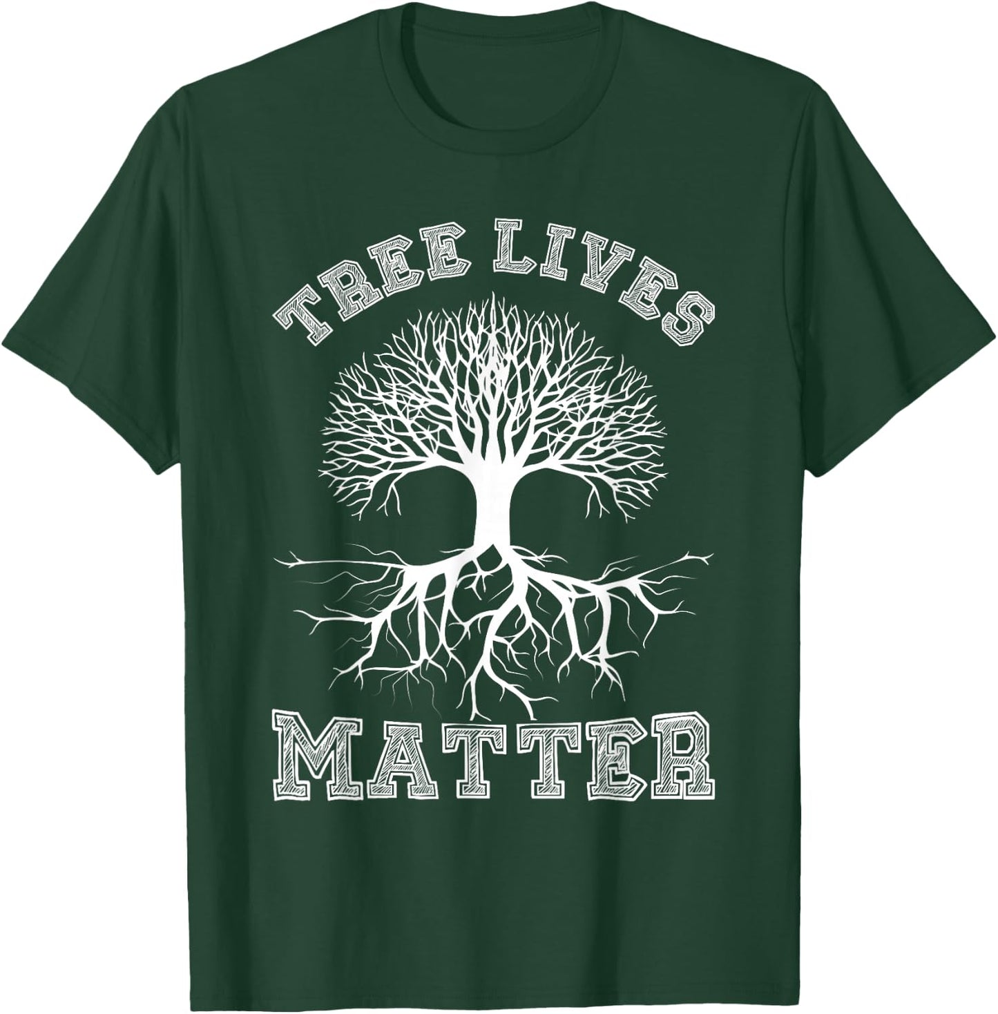 Save The Trees Tree Lives Matter Arbor Day T-Shirt - T-Shirt | Forest