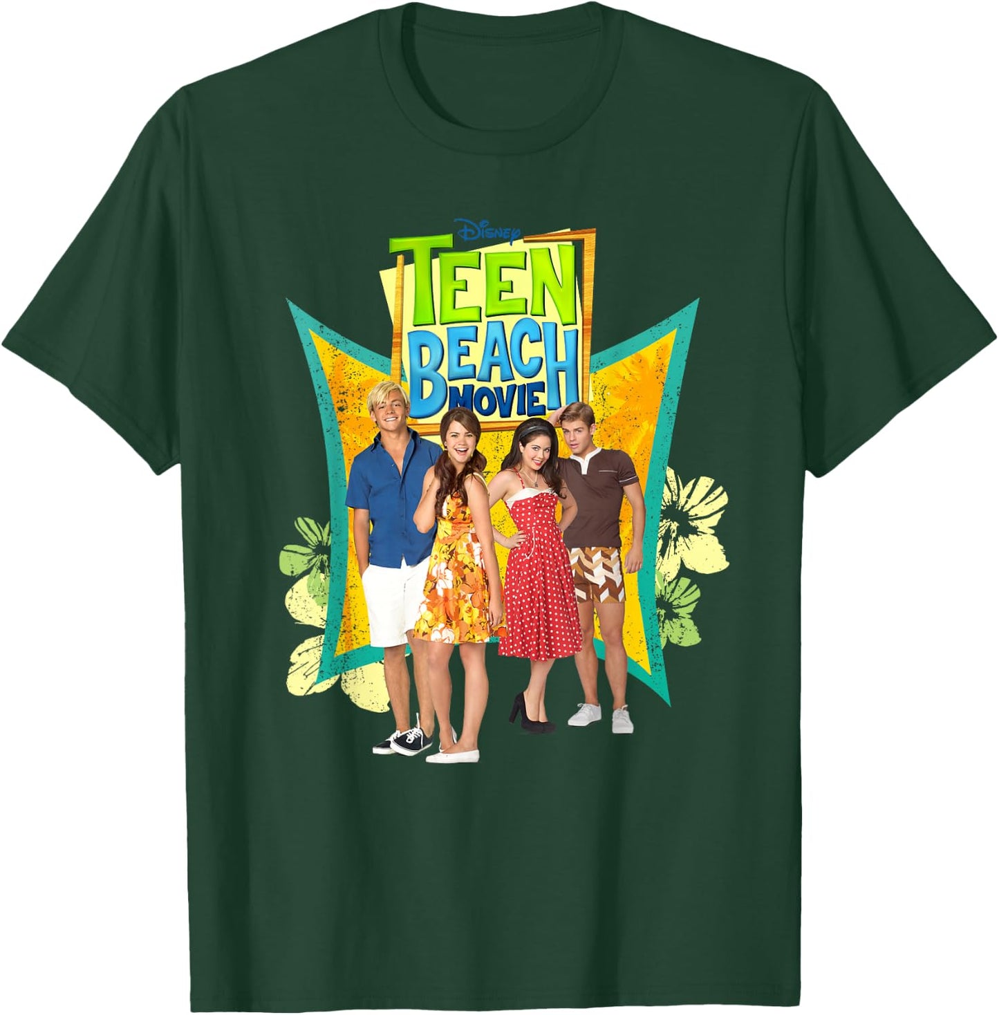 Disney Channel Teen Beach Movie Cast Small T-Shirt - T-Shirt | Forest