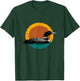 Faded Loon Earthy Design with Retro Colors T-Shirt - T-Shirt | Forest