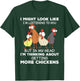 I Am Thinking About Getting More Chickens Farming Farmer T-Shirt - T-Shirt | Forest