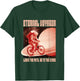 Eternal Voyager Astronaut on Bike Saturn Planet Graphic T-Shirt - T-Shirt | Forest